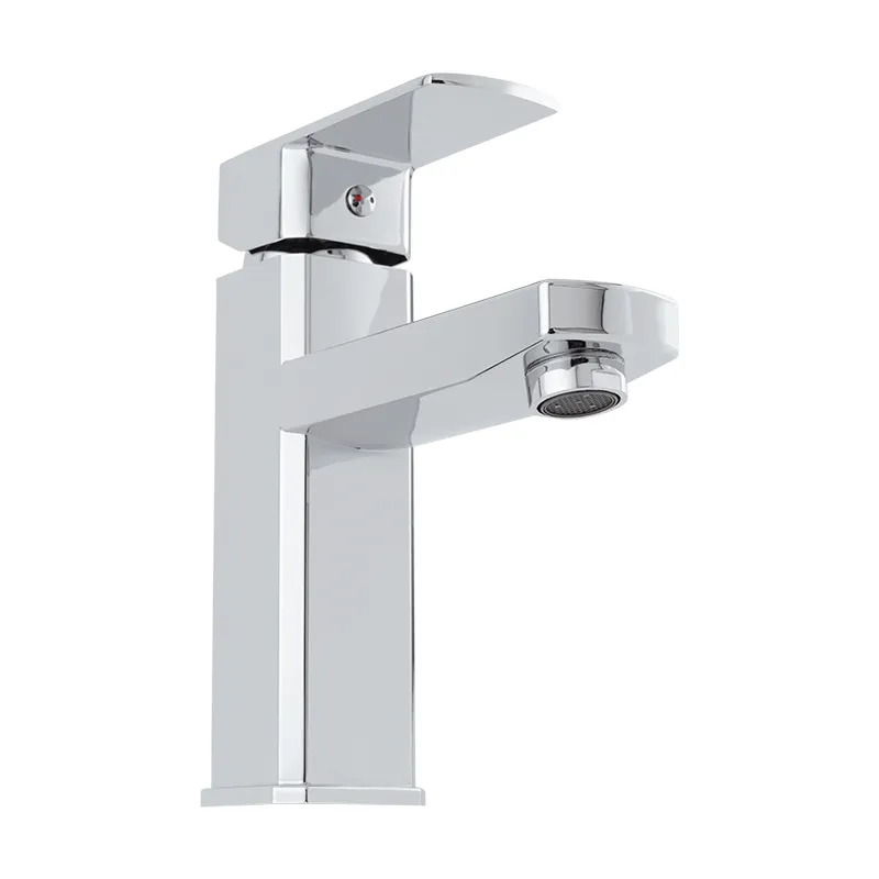 MONOMANDO CORTO ECOLOGICO P/LAVABO4452TS, 
 ACABADO EN CROMO. ID:4452TS