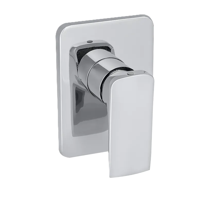 MONO SENCILLO P/REGADERA O TINA QUADRO, 
 ACABADO EN CROMO. ID:9458QU