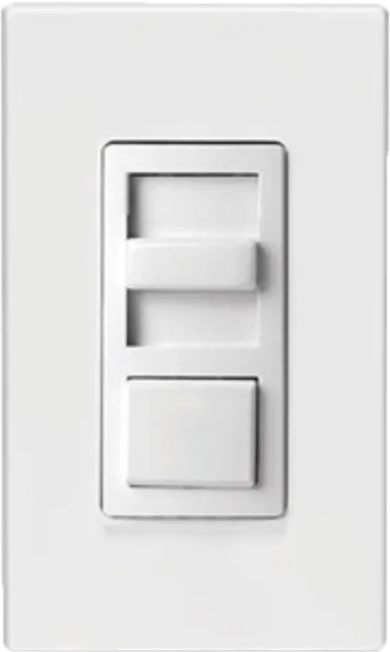 DIMMER DESL 3 VÍAS P/MARK 10 1P 600VA 120V ILLUMATECH BLA-MARFIL-ALM CLA ID:IPX06-10Z