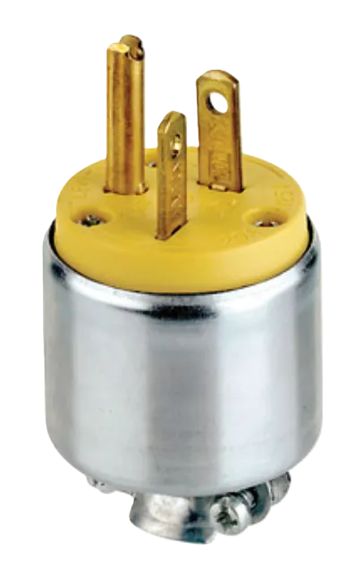 CLAVIJA BLINDADA GRADO COMERCIAL 20A-125V 2P3H NEMA 5-20P ID:520PA-000