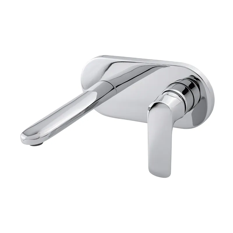 [PARM-29] MONOMANDO A MURO PARA LAVABO, 
 ACABADO EN CROMO. ID:9436LU