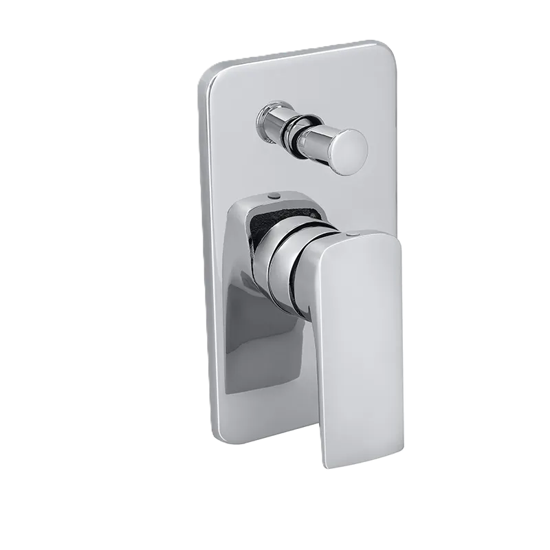 MONOMANDO C/DESVIADOR P/REGADERA Y/O TINA, 
 ACABADO EN CROMO. ID:9460QU