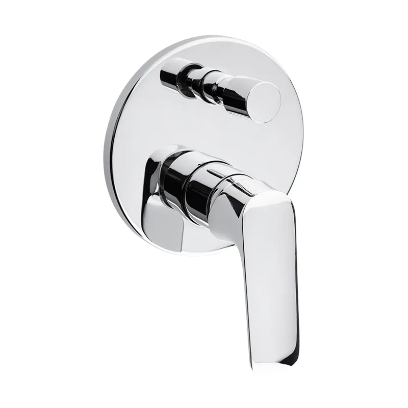 [PARM-30] MONOMANDO PARA REGADERA CON DESVIADOR, 
 ACABADO EN CROMO. ID:9438LU